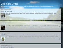 Tablet Screenshot of must-have-coffee.blogspot.com