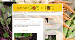 Desktop Screenshot of cropsinpots.blogspot.com