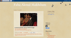 Desktop Screenshot of fahaakmalmakhdum.blogspot.com