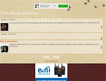 Tablet Screenshot of fahaakmalmakhdum.blogspot.com
