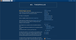 Desktop Screenshot of mstheophilus.blogspot.com