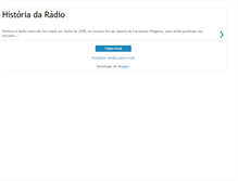 Tablet Screenshot of historiaradiointervalo.blogspot.com