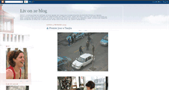 Desktop Screenshot of livonzeblog.blogspot.com
