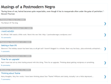 Tablet Screenshot of postmodernegro.blogspot.com