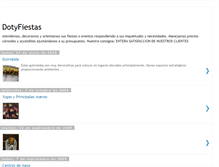 Tablet Screenshot of dotyfiestas.blogspot.com