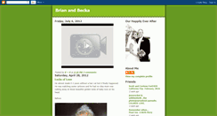 Desktop Screenshot of brianandbecka.blogspot.com