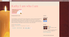 Desktop Screenshot of kathy-iamwhoiam.blogspot.com