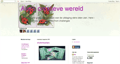Desktop Screenshot of aliescreatievewereld.blogspot.com