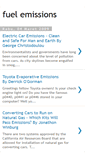 Mobile Screenshot of fuelemissions.blogspot.com