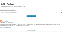 Tablet Screenshot of cathywaters.blogspot.com