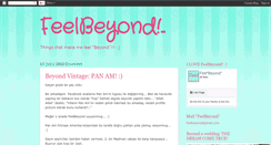 Desktop Screenshot of feelbeyond.blogspot.com