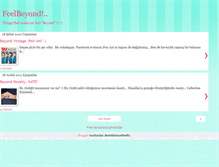 Tablet Screenshot of feelbeyond.blogspot.com