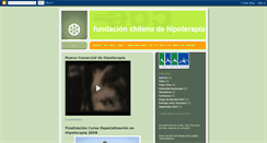 Desktop Screenshot of fundacionchilenadehipoterapia.blogspot.com