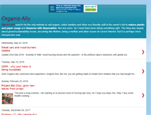 Tablet Screenshot of organically.blogspot.com