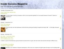 Tablet Screenshot of insidesuccessmagazine.blogspot.com