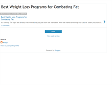 Tablet Screenshot of fatcombatingweightlossmaaya.blogspot.com