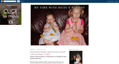 Desktop Screenshot of mytimewithheidi.blogspot.com