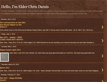 Tablet Screenshot of elderchrisdarais.blogspot.com