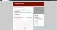 Desktop Screenshot of madhypnotist.blogspot.com