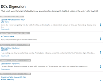 Tablet Screenshot of dcsdigression.blogspot.com