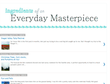 Tablet Screenshot of everdaymasterpiece.blogspot.com