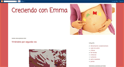 Desktop Screenshot of creciendoconemma.blogspot.com