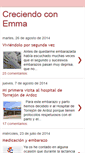 Mobile Screenshot of creciendoconemma.blogspot.com