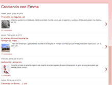 Tablet Screenshot of creciendoconemma.blogspot.com