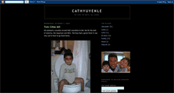 Desktop Screenshot of cathyuyenle.blogspot.com