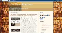 Desktop Screenshot of cantheseboneslive.blogspot.com