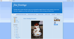 Desktop Screenshot of finefrostings.blogspot.com