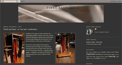 Desktop Screenshot of fibresauvage.blogspot.com