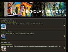 Tablet Screenshot of nicholassimmons.blogspot.com