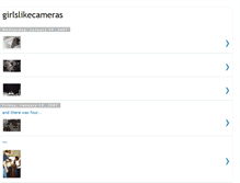 Tablet Screenshot of girlslikecameras.blogspot.com
