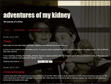 Tablet Screenshot of kidneyadventures.blogspot.com