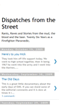 Mobile Screenshot of dispatchesfromthestreet.blogspot.com