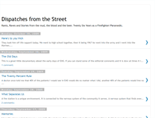Tablet Screenshot of dispatchesfromthestreet.blogspot.com
