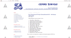 Desktop Screenshot of 4zywiolykurs.blogspot.com