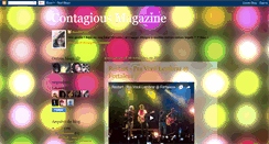 Desktop Screenshot of contagiousmagazine.blogspot.com