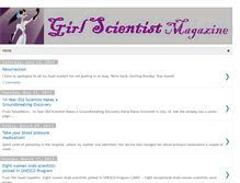 Tablet Screenshot of girlscientistmagazine.blogspot.com