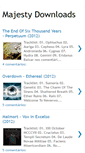 Mobile Screenshot of majestydownloads.blogspot.com
