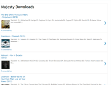 Tablet Screenshot of majestydownloads.blogspot.com