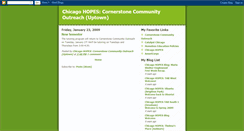 Desktop Screenshot of chicagohopescornerstone.blogspot.com