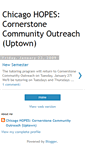Mobile Screenshot of chicagohopescornerstone.blogspot.com