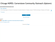 Tablet Screenshot of chicagohopescornerstone.blogspot.com