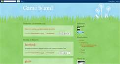 Desktop Screenshot of gameislandrocks.blogspot.com