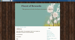 Desktop Screenshot of finestofrewards.blogspot.com