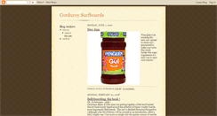 Desktop Screenshot of corduroysurf.blogspot.com