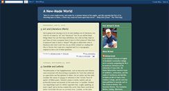 Desktop Screenshot of anewmadeworld.blogspot.com