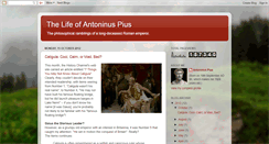 Desktop Screenshot of antoninuspius.blogspot.com